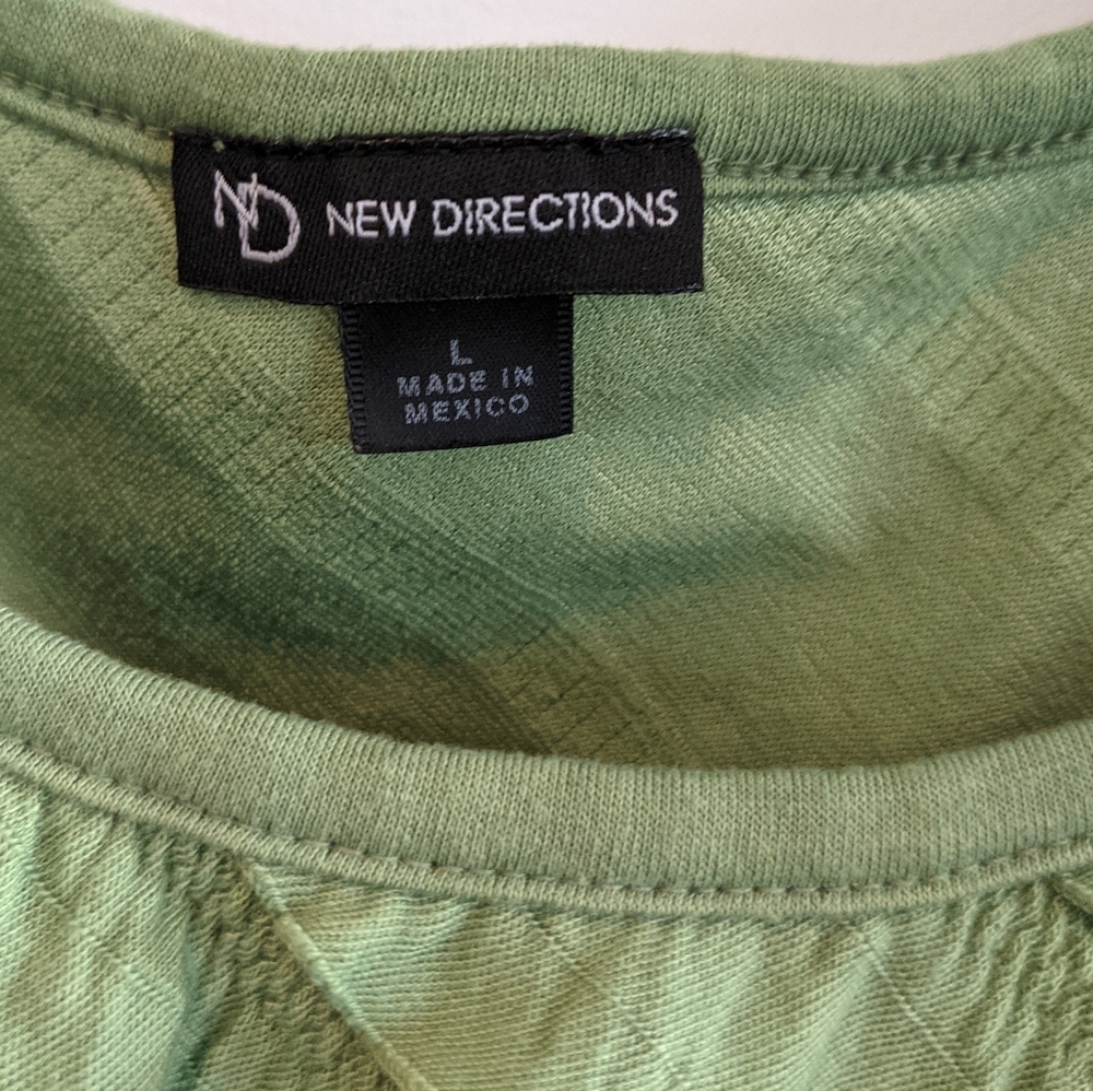 New Directions Ruffled Knit Tank - Picture 3 of 3